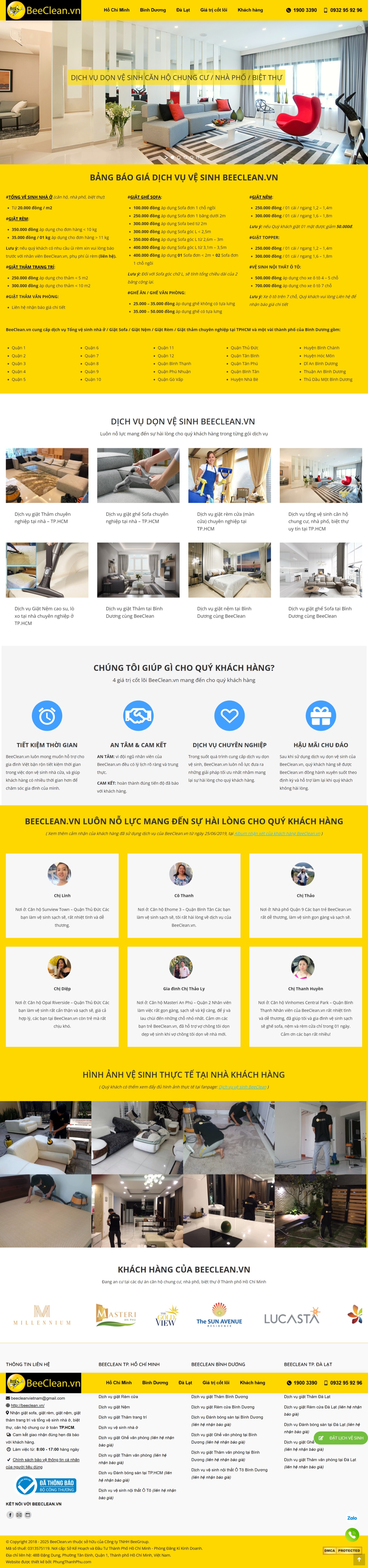 Website vệ sinh VS002
