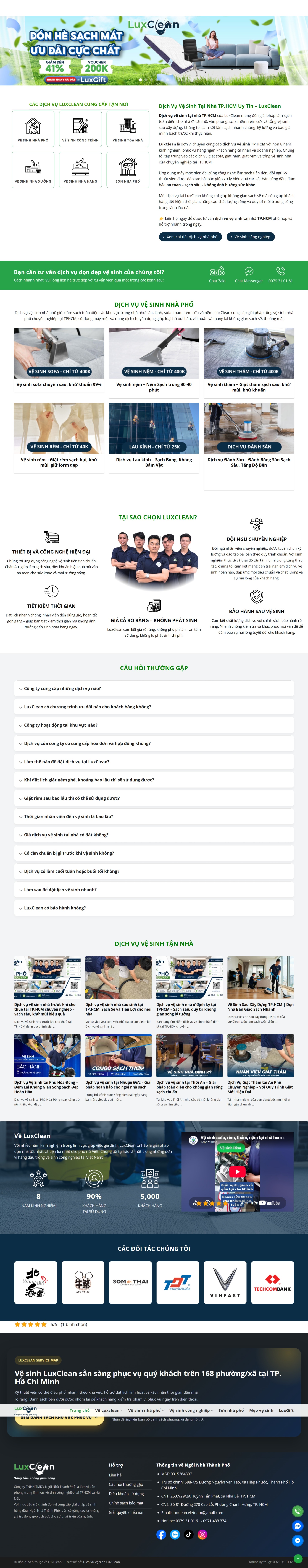 Website vệ sinh VS003