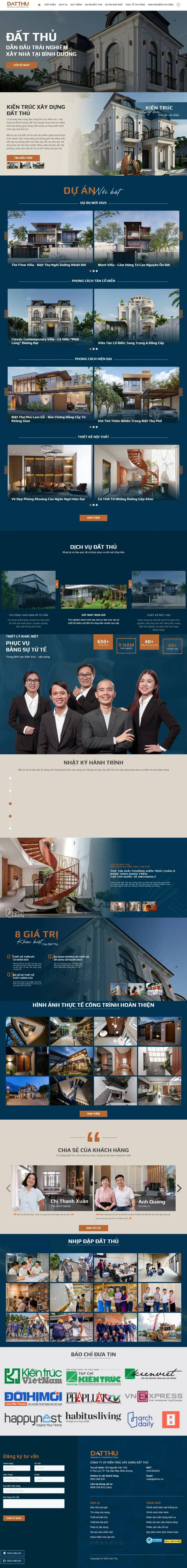 Website xây dựng XD005